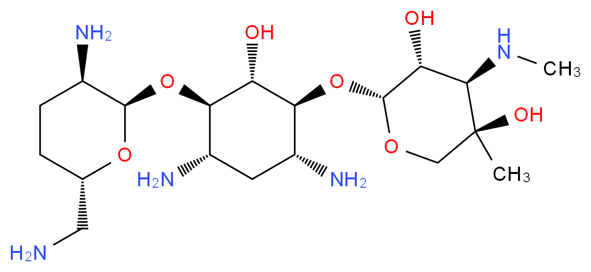 GENTAMICIN C1A_Molecular_structure_CAS_)