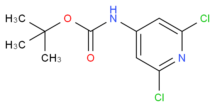 tert-Butyl (2,6-dichloropyridin-4-yl)carbamate_Molecular_structure_CAS_501907-61-5)