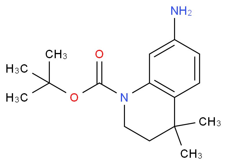 7-Amino-1-Boc-4,4-dimethyl-3,4-dihydro-2H-quinoline_Molecular_structure_CAS_873056-12-3)