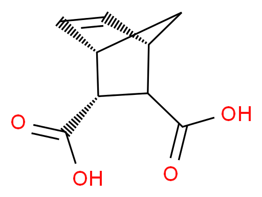 (1S,2R,3R,4S)-Bicyclo[2.2.1]hept-5-ene-2,3-dicarboxylic acid_Molecular_structure_CAS_3853-88-1)