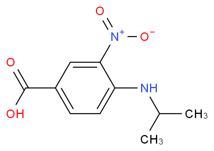 4-(Isopropylamino)-3-nitrobenzoic acid_Molecular_structure_CAS_284672-95-3)