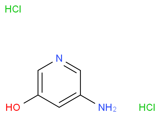 3-Amino-5-hydroxypyridine dihydrochloride_Molecular_structure_CAS_1186663-39-7)