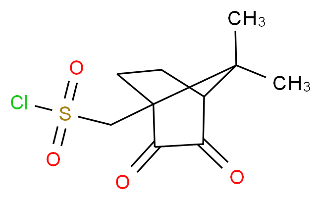 Camphorquinone-10-sulfonyl Chloride_Molecular_structure_CAS_82594-19-2)