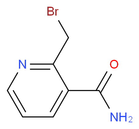 2-(bromomethyl)pyridine-3-carboxamide_Molecular_structure_CAS_872414-52-3)