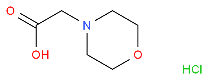 2-morpholinoacetic acid hydrochloride_Molecular_structure_CAS_)