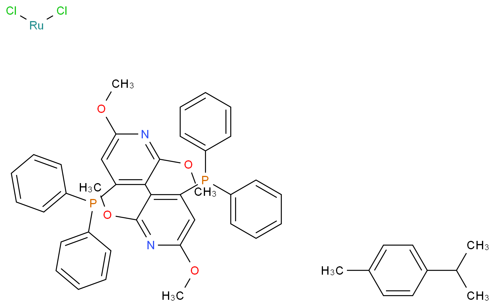 [(S)-P-Phos RuCl (p-cymene)]Cl_Molecular_structure_CAS_1034001-47-2)