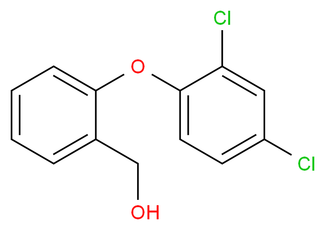 [2-(2,4-Dichlorophenoxy)phenyl]methanol_Molecular_structure_CAS_)