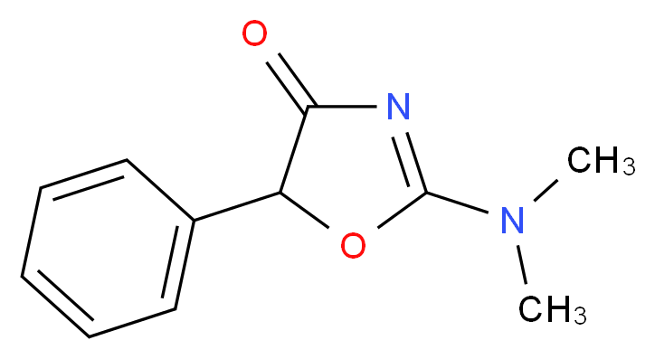 2-(dimethylamino)-5-phenyl-2-oxazolin-4-one_Molecular_structure_CAS_655-05-0)