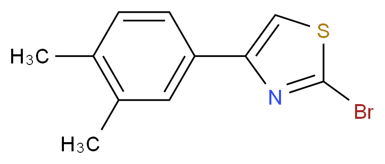 2-BROMO-4-(3,4-DIMETHYL-PHENYL)-THIAZOLE_Molecular_structure_CAS_886367-59-5)
