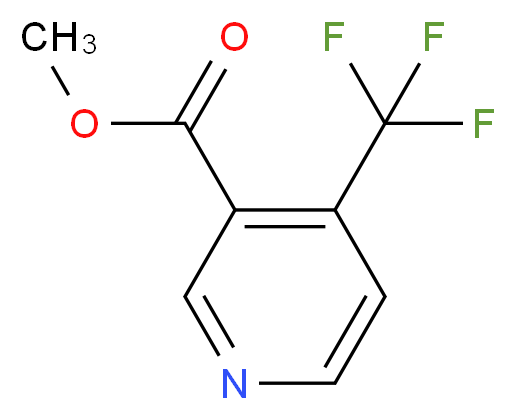 Methyl 4-(trifluoromethyl)nicotinate 97%_Molecular_structure_CAS_175204-82-7)
