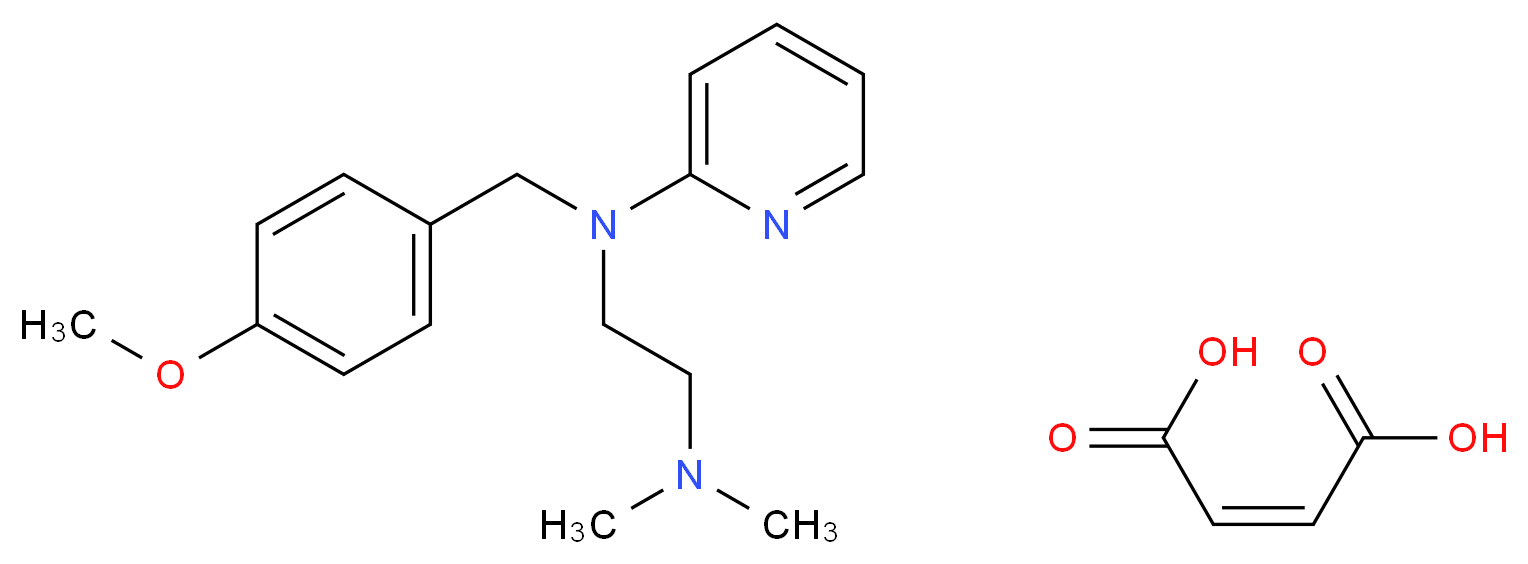 Pyrilamine maleate salt_Molecular_structure_CAS_59-33-6)