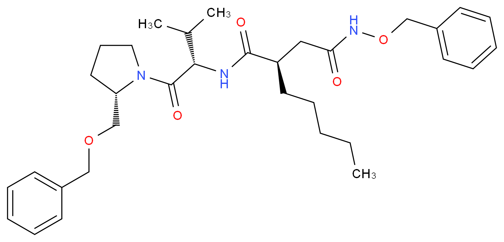 O,O-Dibenzyl (-)-Actinonin_Molecular_structure_CAS_460754-33-0)