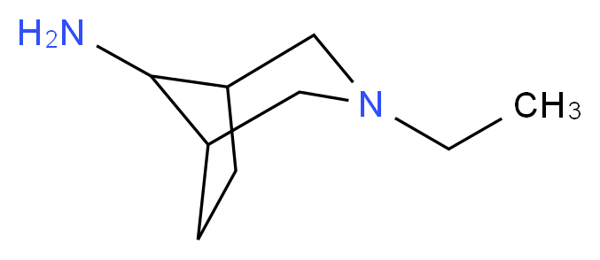 3-ethyl-3-azabicyclo[3.2.1]octan-8-amine_Molecular_structure_CAS_)