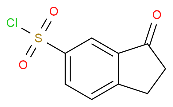 3-Oxo-5-indanesulfonoyl chloride_Molecular_structure_CAS_)