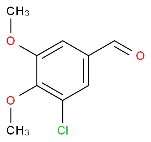 3-Chloro-4,5-dimethoxybenzaldehyde_Molecular_structure_CAS_18268-68-3)