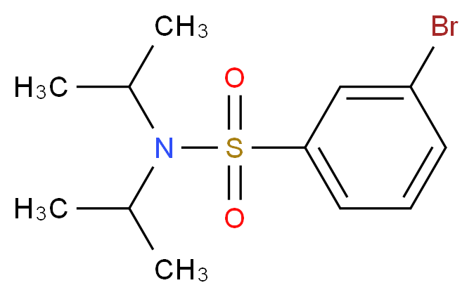 3-Bromo-N,N-diisopropylbenzenesulfonamide_Molecular_structure_CAS_)