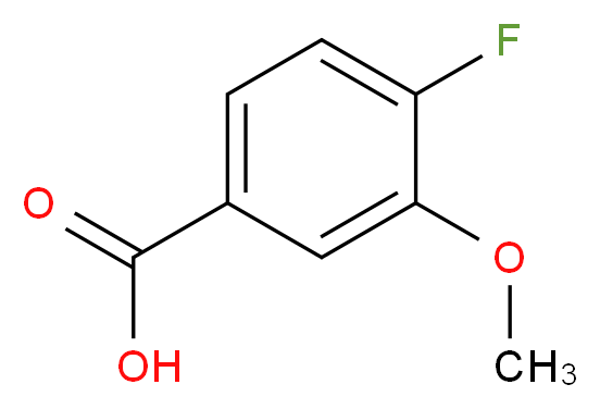 4-Fluoro-3-methoxybenzoic acid_Molecular_structure_CAS_)
