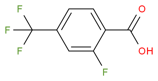 2-Fluoro-4-(trifluoromethyl)benzoic acid_Molecular_structure_CAS_115029-24-8)