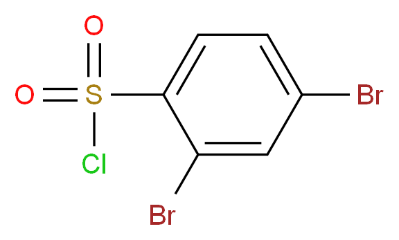 2,4-Dibromobenzenesulfonyl chloride_Molecular_structure_CAS_72256-95-2)