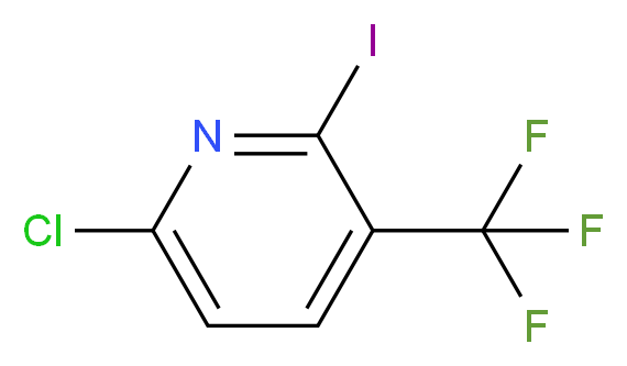 6-Chloro-2-iodo-3-(trifluoromethyl)pyridine 95%_Molecular_structure_CAS_518057-64-2)