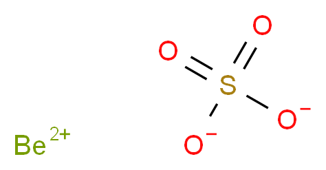 Beryllium sulfate_Molecular_structure_CAS_13510-49-1)