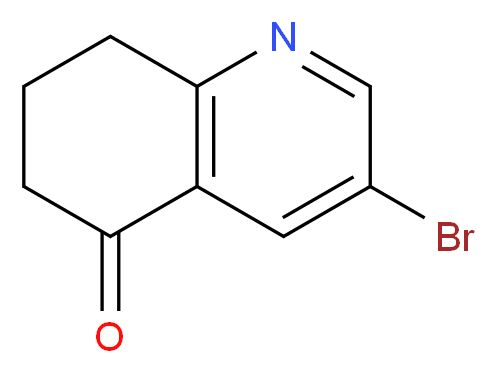 3-BROMO-7,8-DIHYDROQUINOLIN-5(6H)-ONE_Molecular_structure_CAS_)