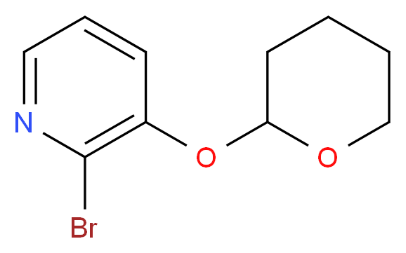 2-Bromo-3-(2-tetrahydropyranyloxy)pyridine_Molecular_structure_CAS_93560-60-2)