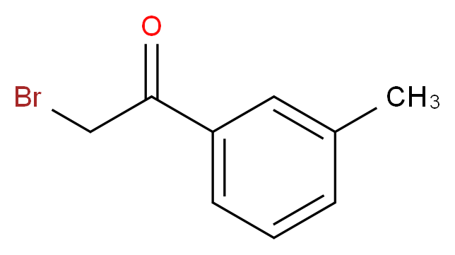 2-bromo-1-(3-methylphenyl)ethan-1-one_Molecular_structure_CAS_)