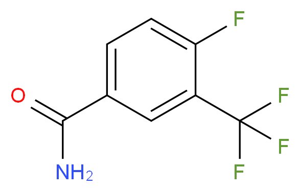 4-Fluoro-3-(trifluoromethyl)benzamide 97%_Molecular_structure_CAS_67515-57-5)
