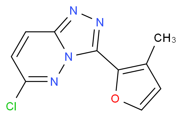 6-chloro-3-(3-methylfuran-2-yl)-[1,2,4]triazolo[4,3-b]pyridazine_Molecular_structure_CAS_)
