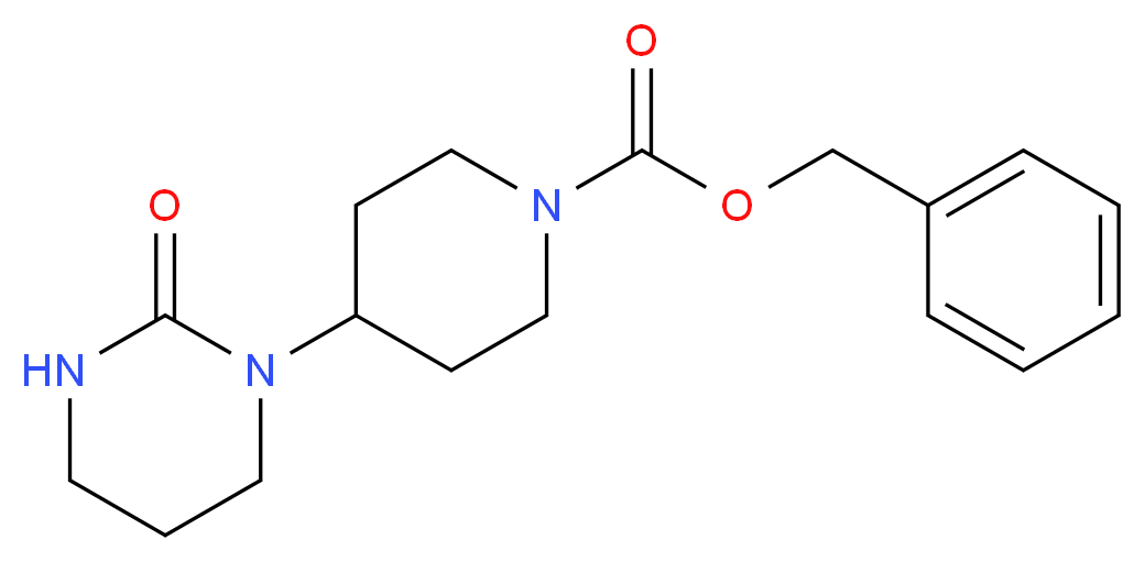 Benzyl 4-(2-oxo-1,3-diazinan-1-yl)piperidine-1-carboxylate_Molecular_structure_CAS_164519-21-5)