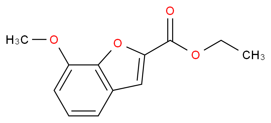 7-Methoxybenzofuran-2-carboxylic acid ethyl ester_Molecular_structure_CAS_50551-58-1)
