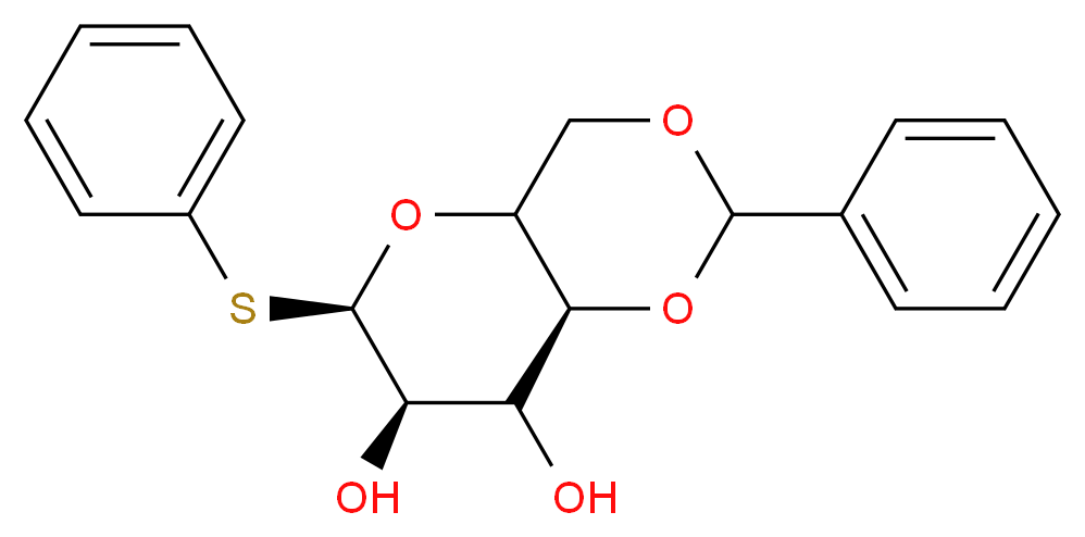 Phenyl 4,6-O-Benzylidene-1-thio-α-D-mannopyranoside_Molecular_structure_CAS_159407-19-9)