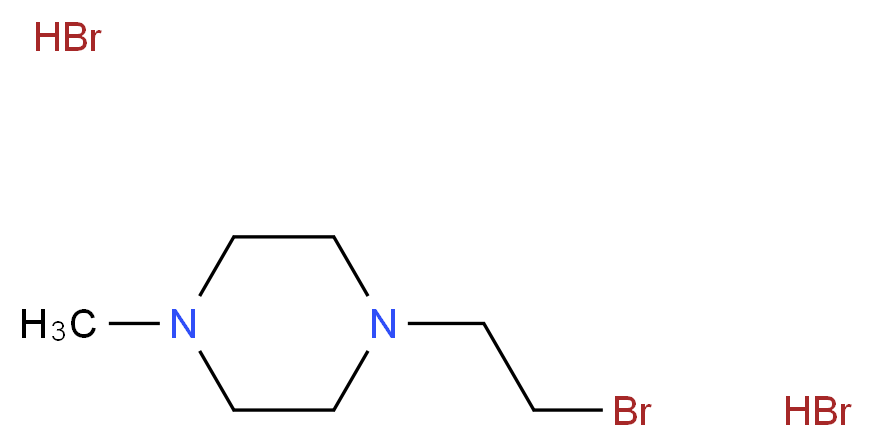 1-(2-bromoethyl)-4-methylpiperazine dihydrobromide_Molecular_structure_CAS_5845-28-3)