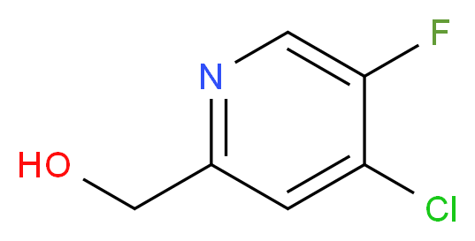 4-Chloro-5-fluoro-2-(hydroxymethyl)pyridine_Molecular_structure_CAS_113209-90-8)