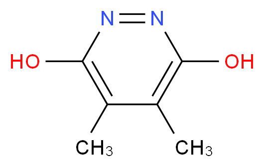 4,5-Dimethylpyridazine-3,6-diol_Molecular_structure_CAS_5754-17-6)