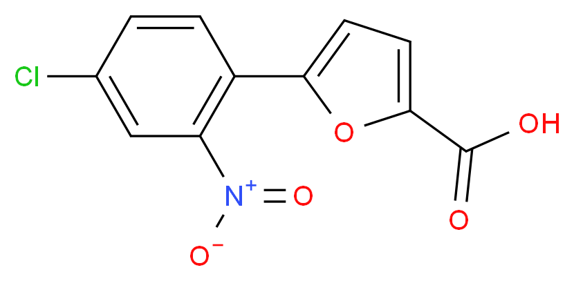 5-(4-Chloro-2-nitrophenyl)-2-furoic acid_Molecular_structure_CAS_95611-88-4)