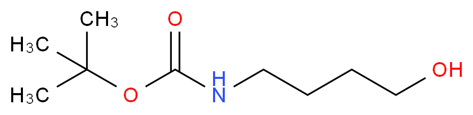 tert-Butyl N-(4-hydroxybutyl)carbamate_Molecular_structure_CAS_75178-87-9)