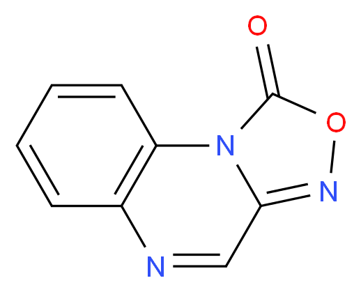 1H-(1,2,4)OXADIAZOLO(4,3-a) QUINOXALIN-1-ONE_Molecular_structure_CAS_41443-28-1)