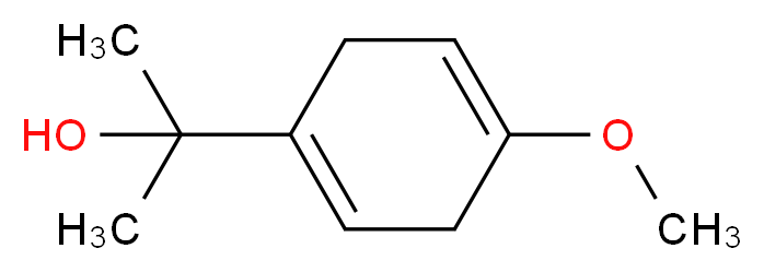 2-(4-Methoxycyclohexa-1,4-dien-1-yl)propan-2-ol_Molecular_structure_CAS_61597-37-3)