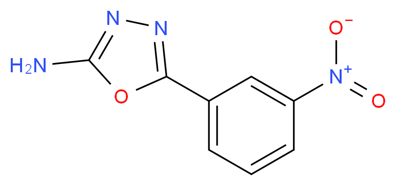 5-(3-nitrophenyl)-1,3,4-oxadiazol-2-amine_Molecular_structure_CAS_7659-02-1)
