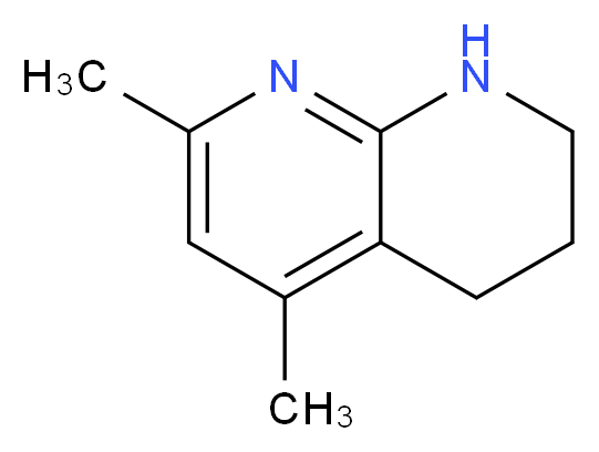 5,7-dimethyl-1,2,3,4-tetrahydro-1,8-naphthyridine_Molecular_structure_CAS_65541-95-9)