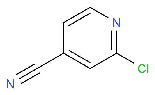 2-Chloro-4-pyridinecarbonitrile_Molecular_structure_CAS_33252-30-1)