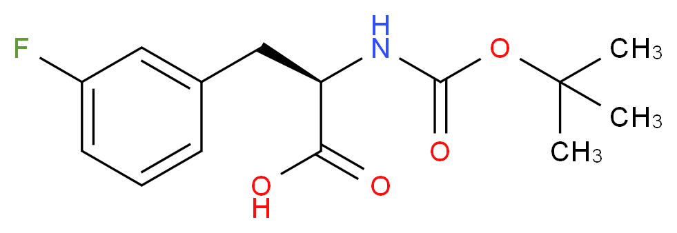 (R)-N-Boc-3-Fluorophenylalanine_Molecular_structure_CAS_114873-11-9)
