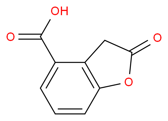 2-Oxo-2,3-dihydro-benzofuran-4-carboxylic acid_Molecular_structure_CAS_199122-01-5)