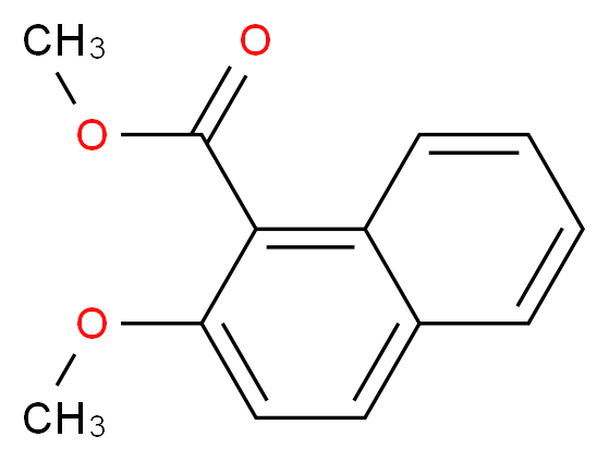 Methyl 2-methoxy-1-naphthoate_Molecular_structure_CAS_13343-92-5)