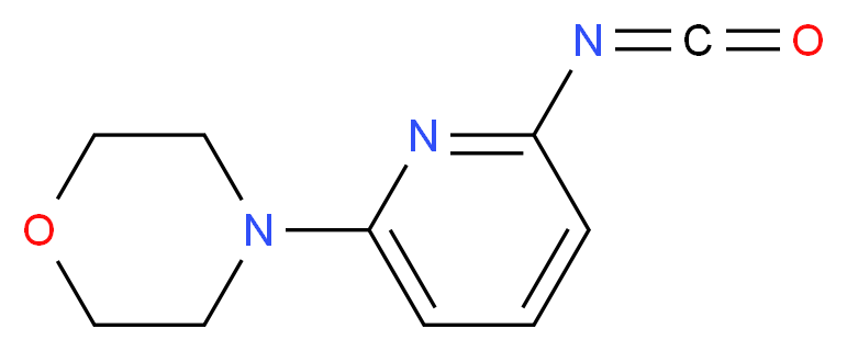 4-(6-isocyanatopyrid-2-yl)morpholine_Molecular_structure_CAS_884507-15-7)