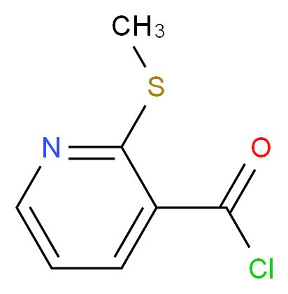 2-(Methylthio)nicotinoyl chloride_Molecular_structure_CAS_97936-43-1)