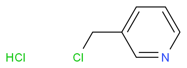 3-(Chloromethyl)pyridine hydrochloride_Molecular_structure_CAS_6959-48-4)