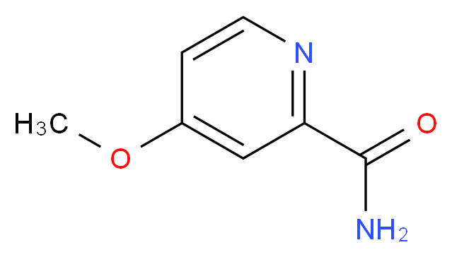 4-Methoxy-pyridine-2-carboxylic acid amide_Molecular_structure_CAS_90151-10-3)